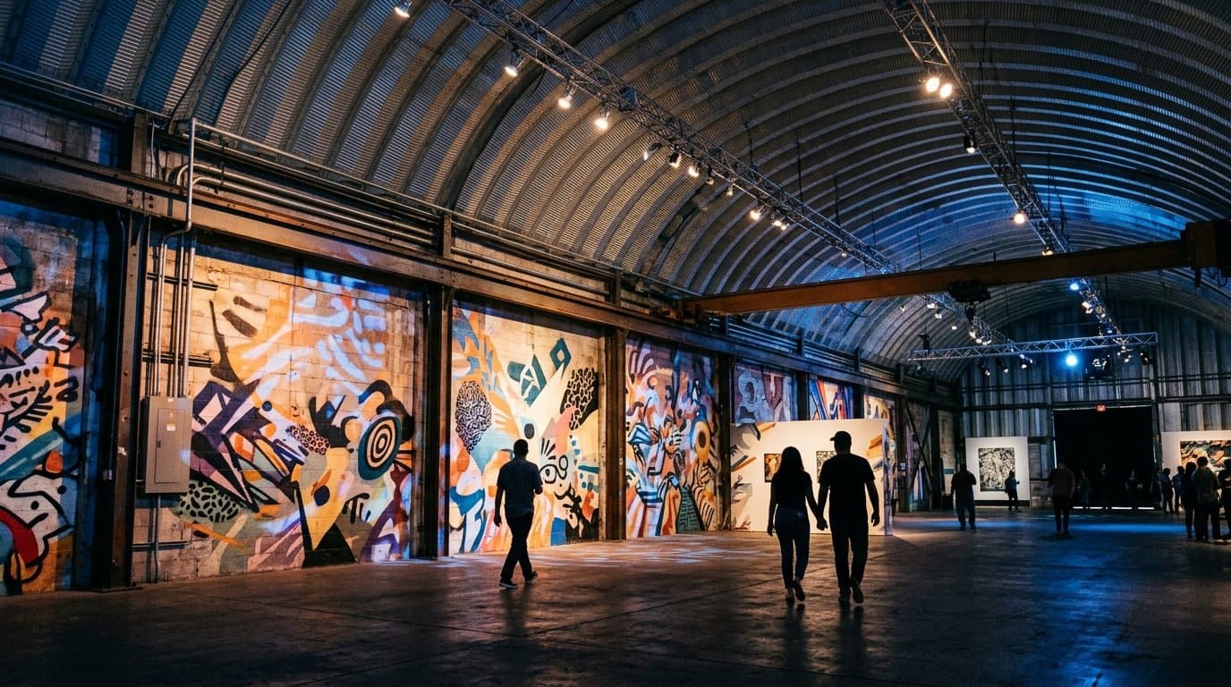 The Art of Banksy Is at Fair Market Through Labor Day — Banksy Has Nothing to Do With It