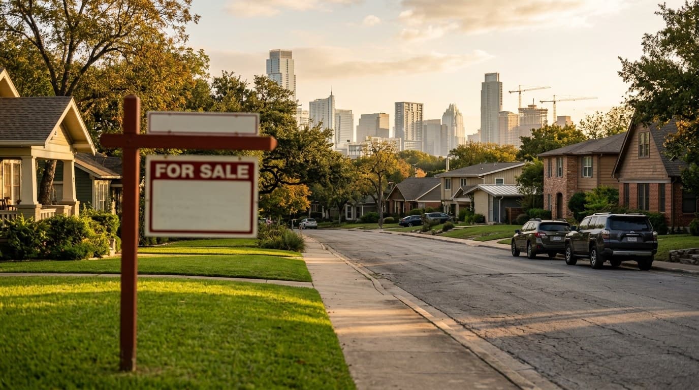 Austin's Median Home Price Fell 9.8% This Year — But a Different Government Metric Says It's Flat