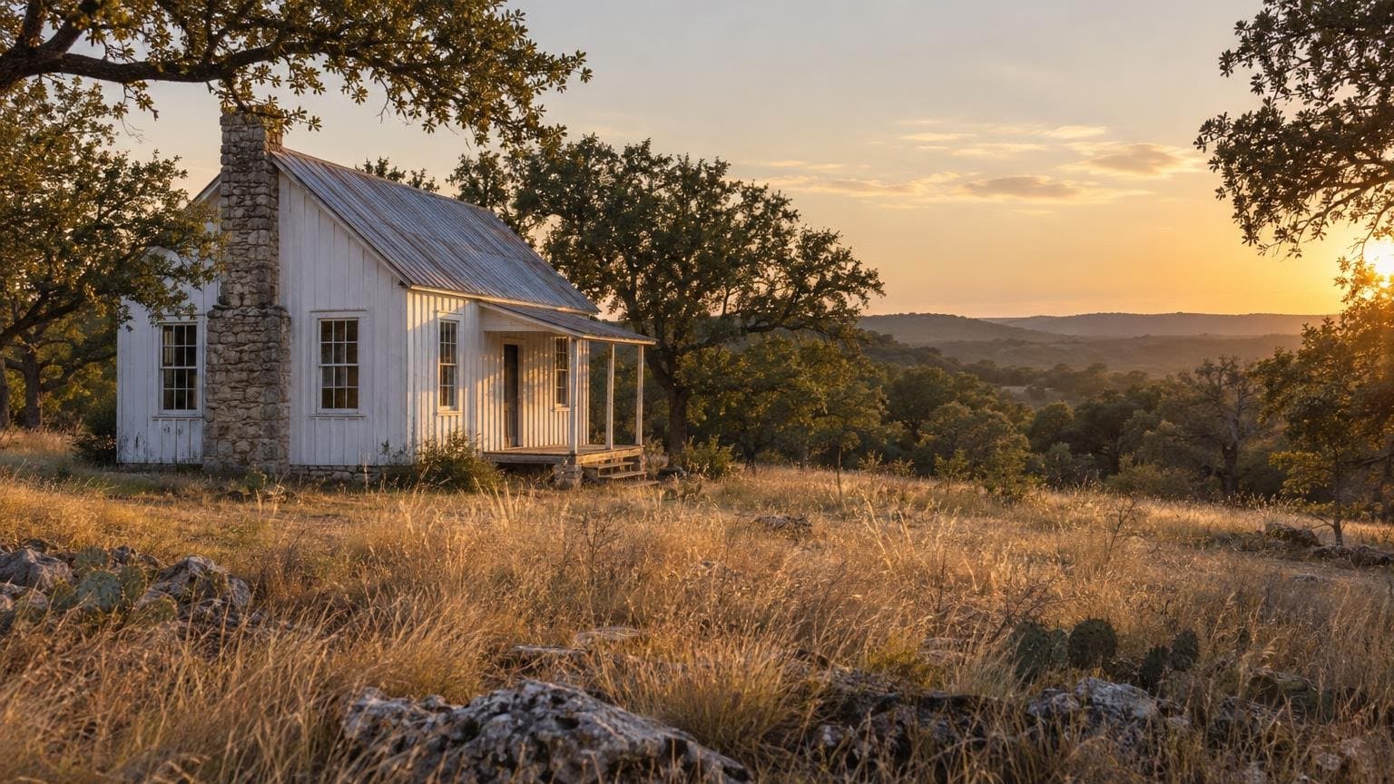 Cox Springs School: The Jonestown Schoolhouse Cut in Half for $100