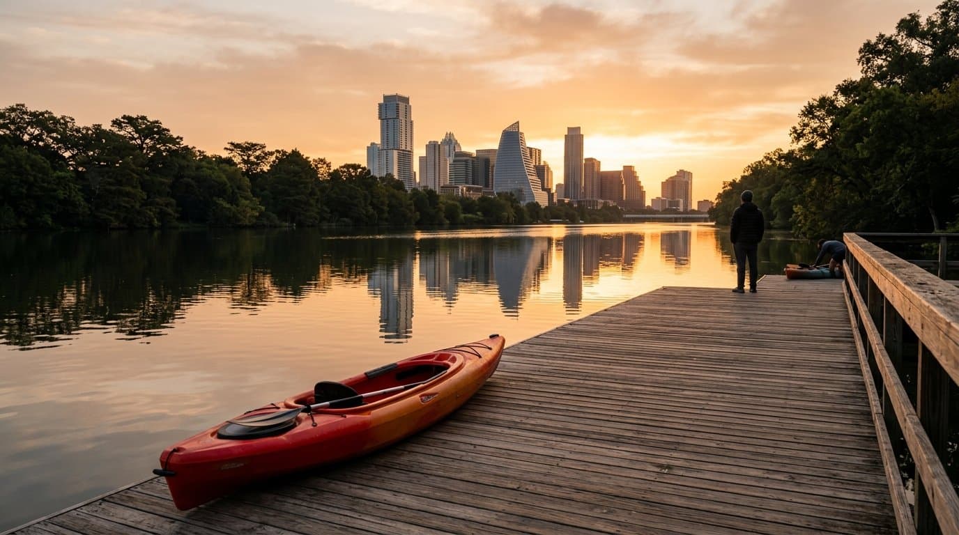 Lady Bird Lake's 6 A.M. Paddle Window: How to Beat Today's 98° Before It Hits