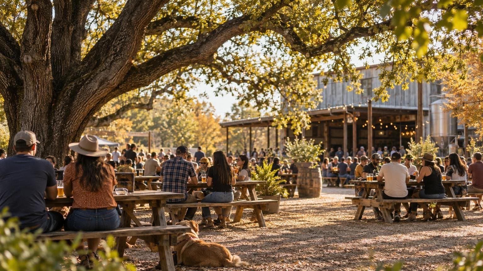 Live Oak Brewing's 29th Annual Oaktoberfest Is Today — Free Entry, Polka, and a Disc Golf Course by the Airport