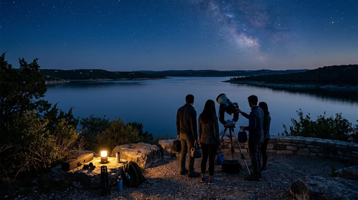 The Moon Sets at 5:06 Tonight — Mansfield Dam Park's Free Star Program Starts at 8:30