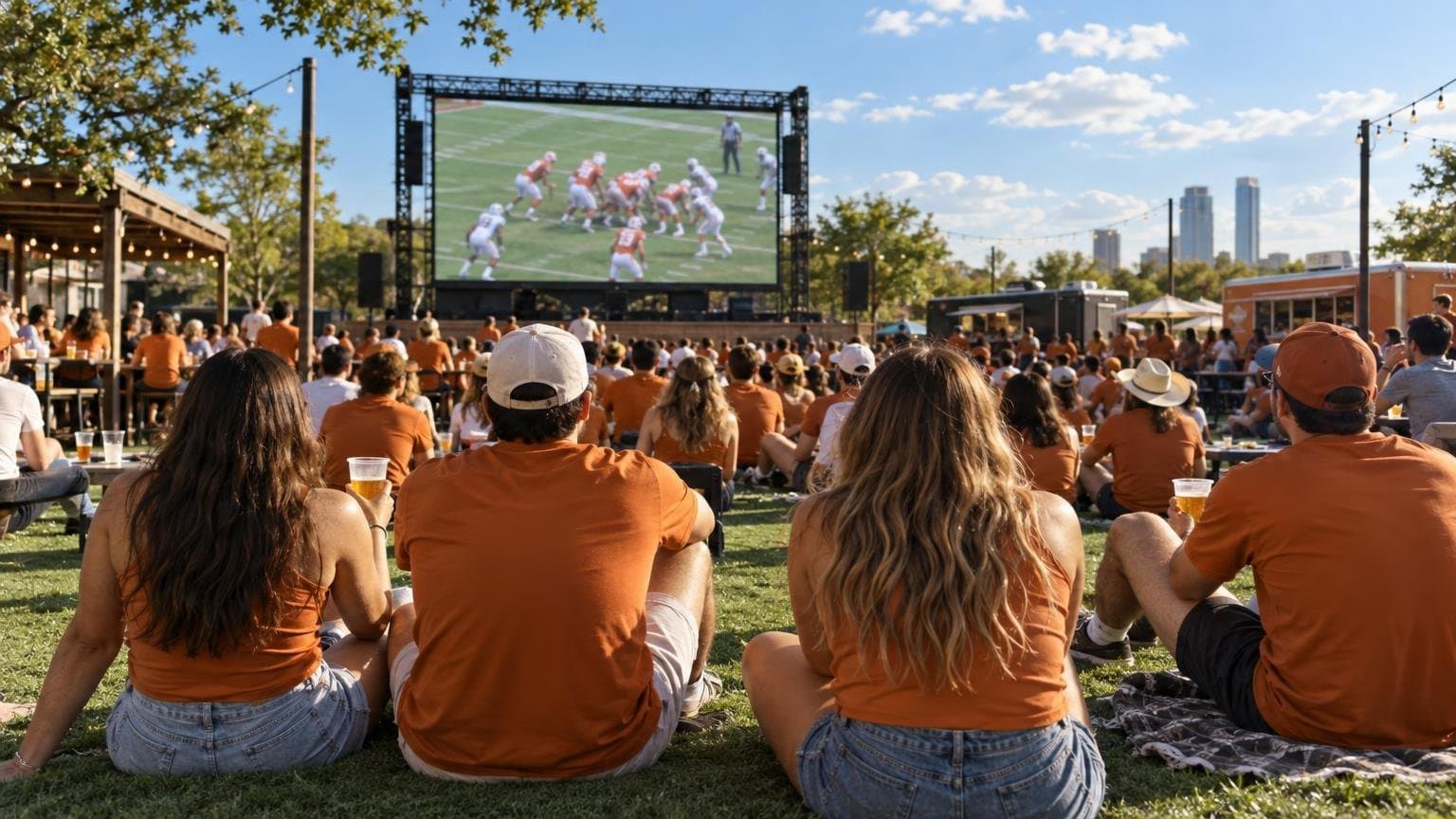 Texas vs. OU Saturday at 2:30: Five Austin Watch Parties, and What Each Listing Says