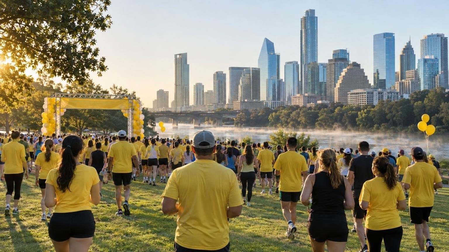 Run for the Roses Sunday at Auditorium Shores: Roads Close Until 1 p.m., and the Recommended Garage Is Hosting a Coffee Festival