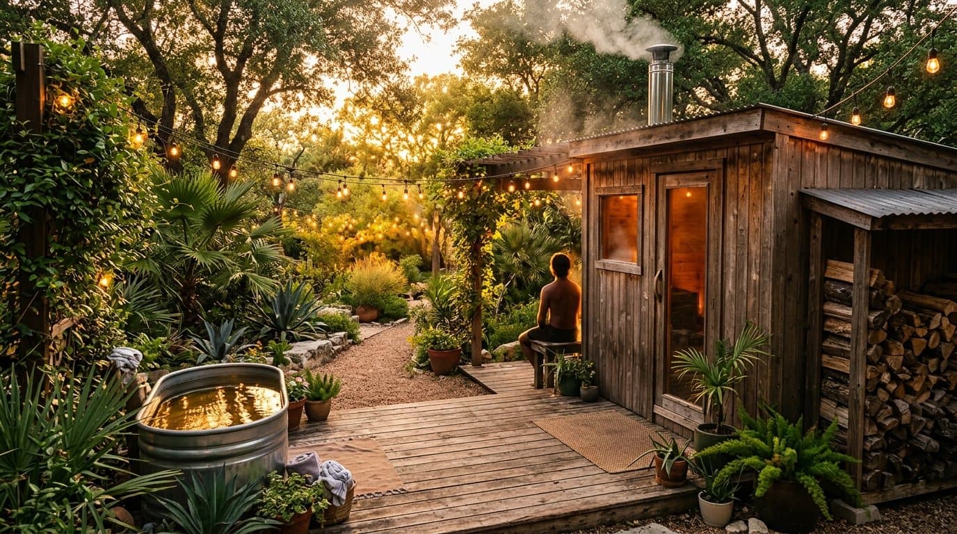 Austin Hit 98° Today. Sauna House's Sale Ends Tonight — Here's Where the City Actually Resets