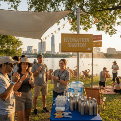 Heat‑Smart Playbook for Austin Food & Wine Festival: Sun‑Safe Routes, Hydration Hacks, and Lakeside Recovery (Nov 8–9, 2025)