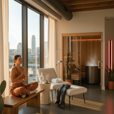 Austin's Recovery Lounges You Haven't Tried: Build Your Nervous-System Reset Circuit (Fairmont Spa, Generator Athlete Lab, Creek Haus)