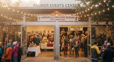 Inside the Armadillo Christmas Bazaar’s National String Off: Austin’s Weirdest Holiday Tradition Returns