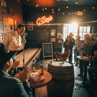 The Insider's Guide to Chicken Sh!t Bingo at C-Boy's Heart & Soul on South Congress (Timing, Parking, and Pro Tips)