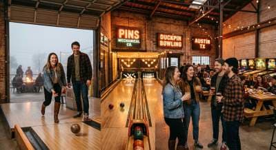 Inside Pins Mechanical Company Austin: Duckpin Bowling, Secret Food Collabs & St. Elmo’s After‑Dark Playbook