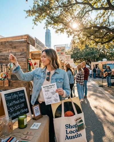Austin Holiday Markets 2025: The Insider's CostโSaving Circuit (Free Entries, Best Days, LastโMinute Deals)