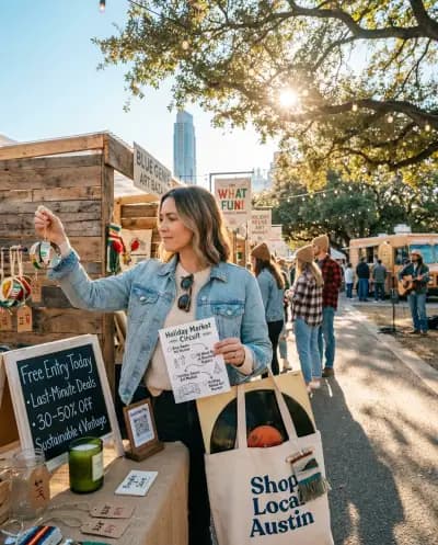 Austin Holiday Markets 2025: The Insider's Cost‑Saving Circuit (Free Entries, Best Days, Last‑Minute Deals)