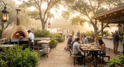 Oria Austin: Inside the Mediterranean Wood-Fired Restaurant at Zilker Park