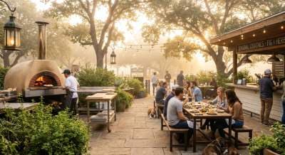 Oria Austin: Inside the Mediterranean Wood-Fired Restaurant at Zilker Park