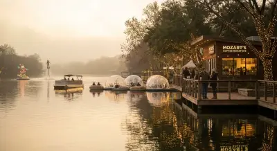 Inside Mozart’s Festival of Lights: Austin’s Lakeside Holiday Escape Ending Tonight