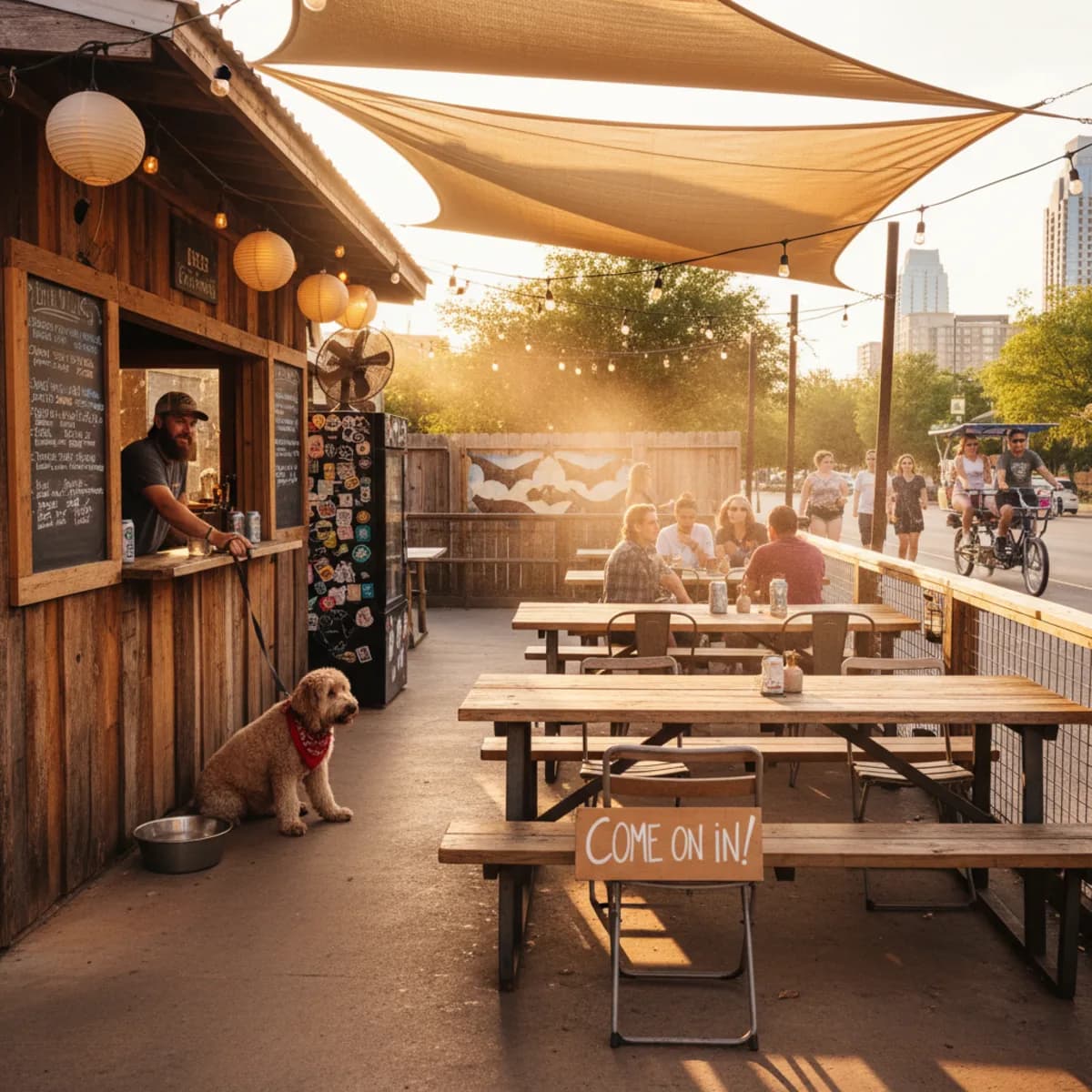 Hidden Austin: The Tiniest Bar in Texas Is the Market District Patio Locals Don't Want Tourists to Find