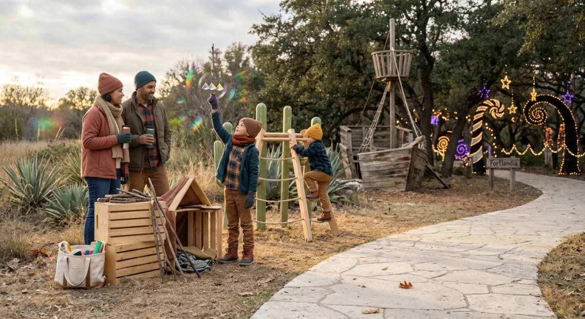 Austin Family Holiday Kickoff Playbook: Insider Plan for Fortlandia + Final-Night Lights