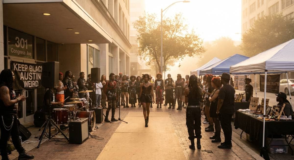 Inside Keep Black Austin Weird: The Insider Guide to the City’s Boldest Black Alternative Fashion & Music Showcase
