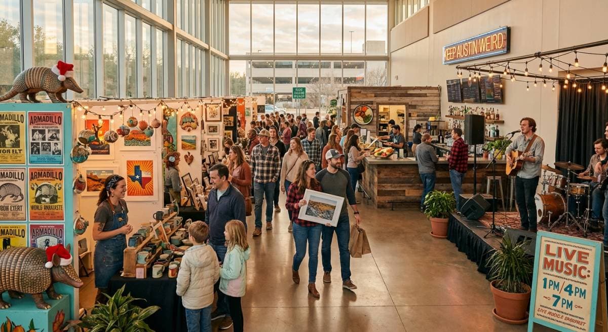 Armadillo Christmas Bazaar at 50: The Insider's Guide to Austin's Winter Arts Institution (Dec 13–21, 2025)