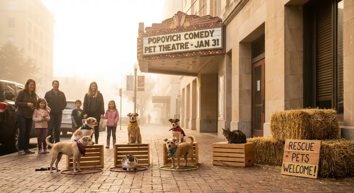 Inside Popovich Comedy Pet Theatre’s Austin Debut: The Insider Guide to the World‑Famous Rescue‑Animal Show Coming January 31