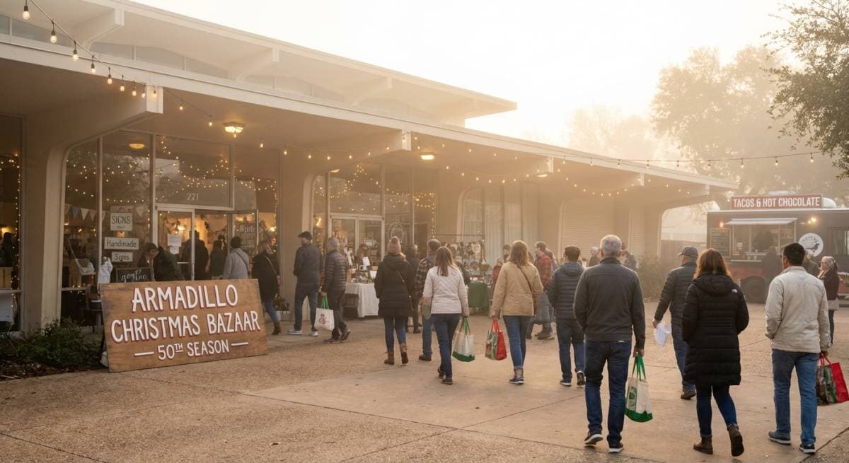 Armadillo Christmas Bazaar 50th Season: The Insider’s Opening Weekend Playbook for Austin’s Iconic Holiday Festival