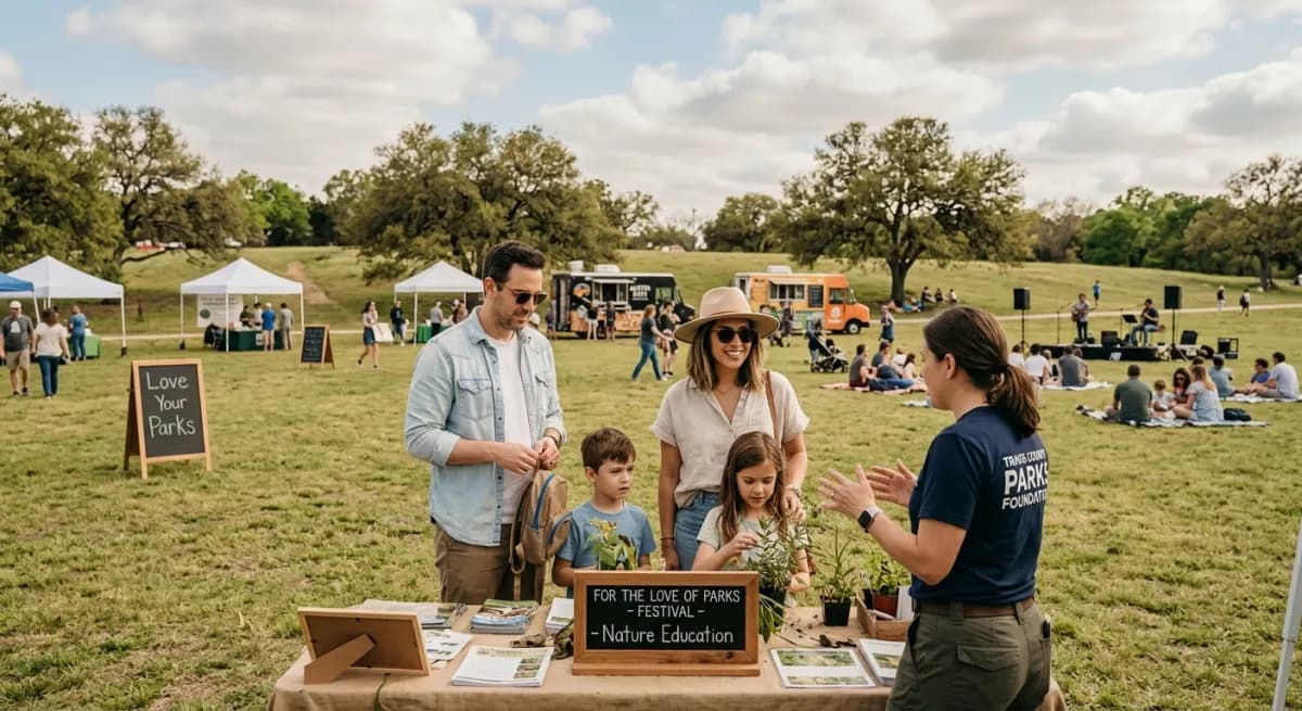 Inside Travis County’s For the Love of Parks Festival 2026: The Richard Moya Park Playbook + Volunteer Intel Most Families Miss