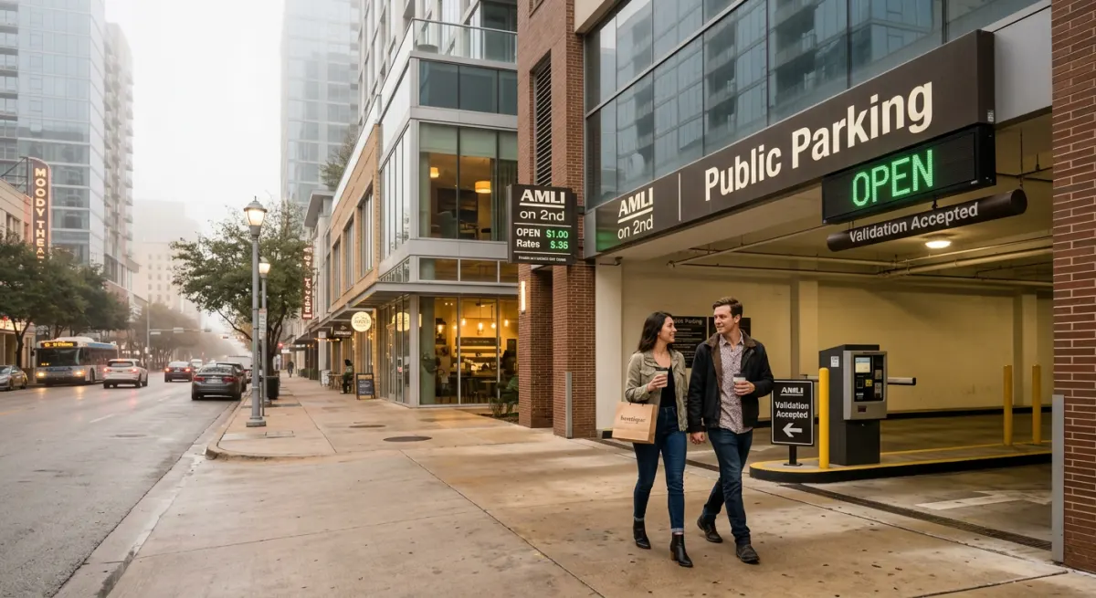Inside 2nd Street District’s Validated Parking Hack: How to Score Up to 2 Hours of Free Downtown Austin Parking (Legally) in 2026