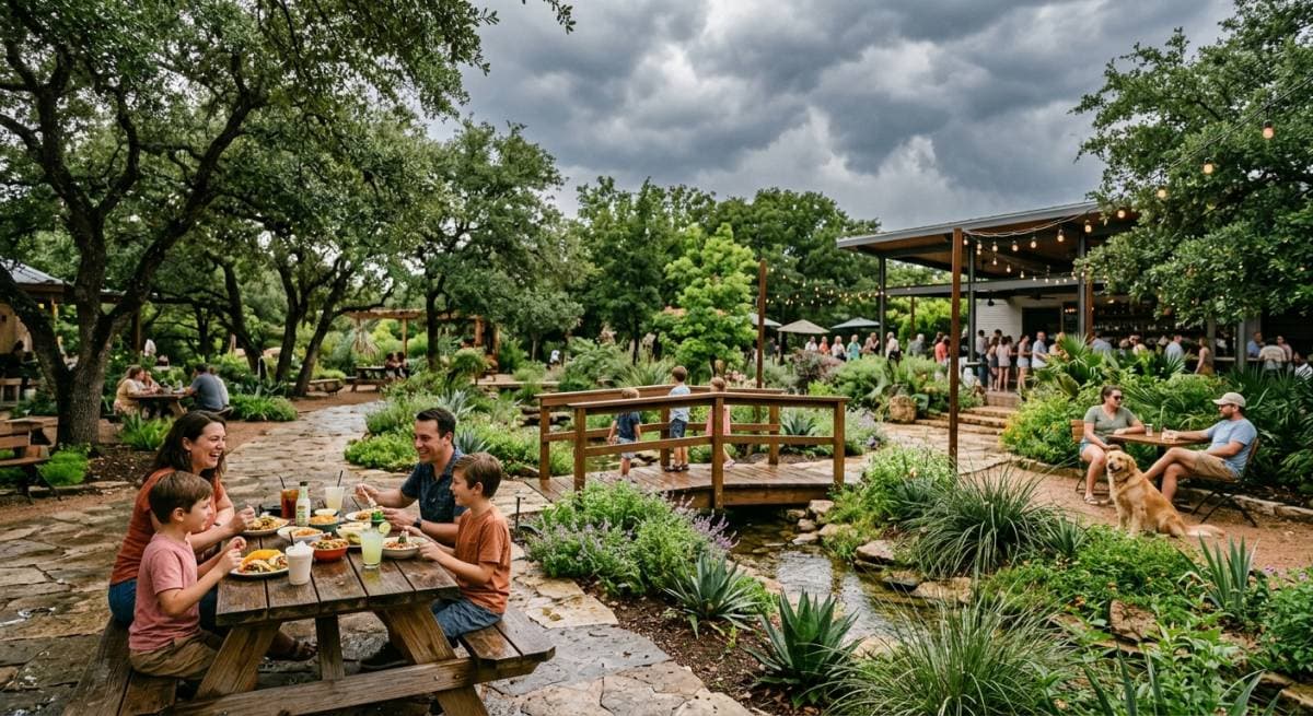 Inside Leona Botanical Café & Bar: Austin’s Garden Restaurant Dominating the 2026 Tastemaker Tournament (Family & Dog-Friendly Secrets Included)