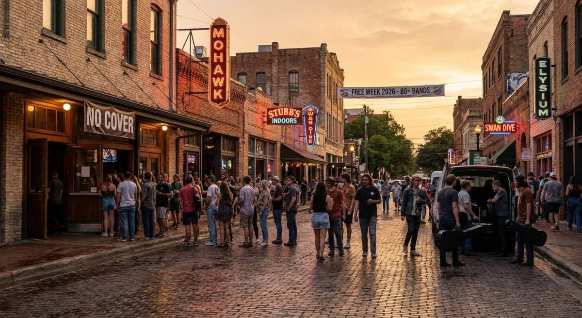 Inside Free Week Austin 2026: The Insider Guide to Red River’s Most Iconic No‑Cover Music Festival