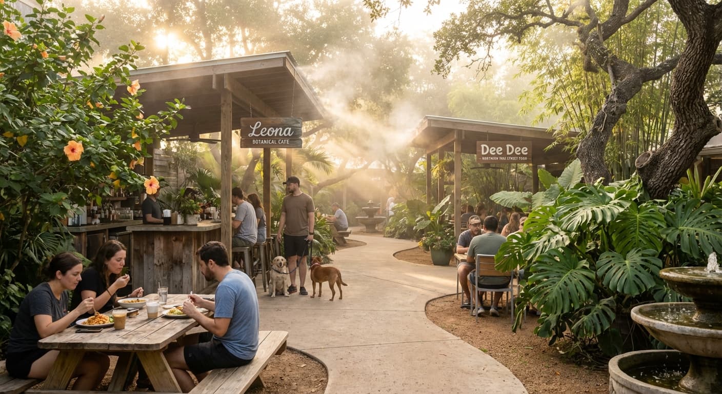 Inside Leona Botanical Cafe + Dee Dee: The Insider Guide to Austin’s New Botanical Dining Escape