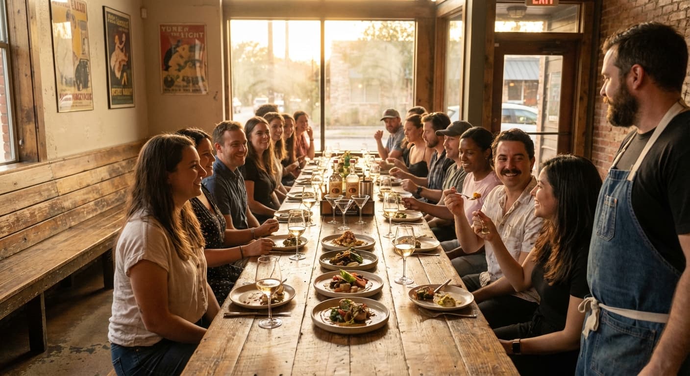 Inside the Off The Menu Supper Club at Murrayâs Tavern: The Insider Guide to Austinâs OneâNightâOnly Chef Showcase